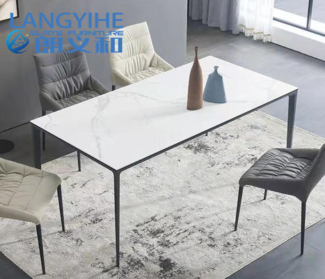 Rock Slab Home 미니멀리스트 대리석 식탁 130x70cm