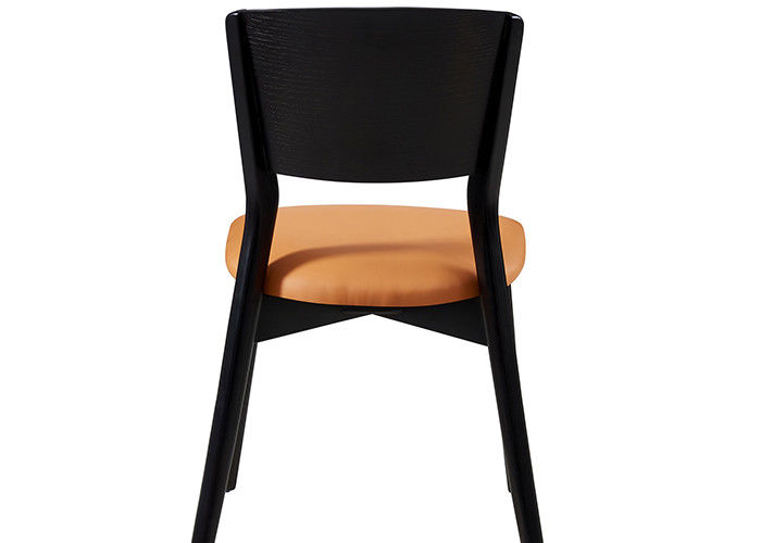 Fashion Wood And Upholstered Dining Chairs Restaurant Modern